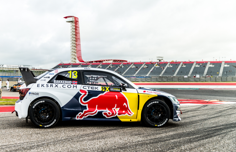 Illustration for article titled All Of The Fast Rallycross Cars Have Descended Upon Austin